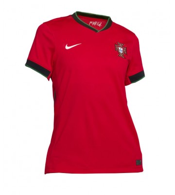 Lacne Ženy Futbalové dres Portugalsko ME 2024 Krátky Rukáv - Domáci